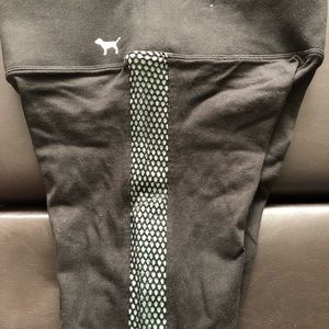 PINK cropped cotton legging. Size XS.